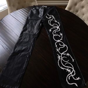 SOLD I.Am.Gia Vega Barbed Wire Pants XS
